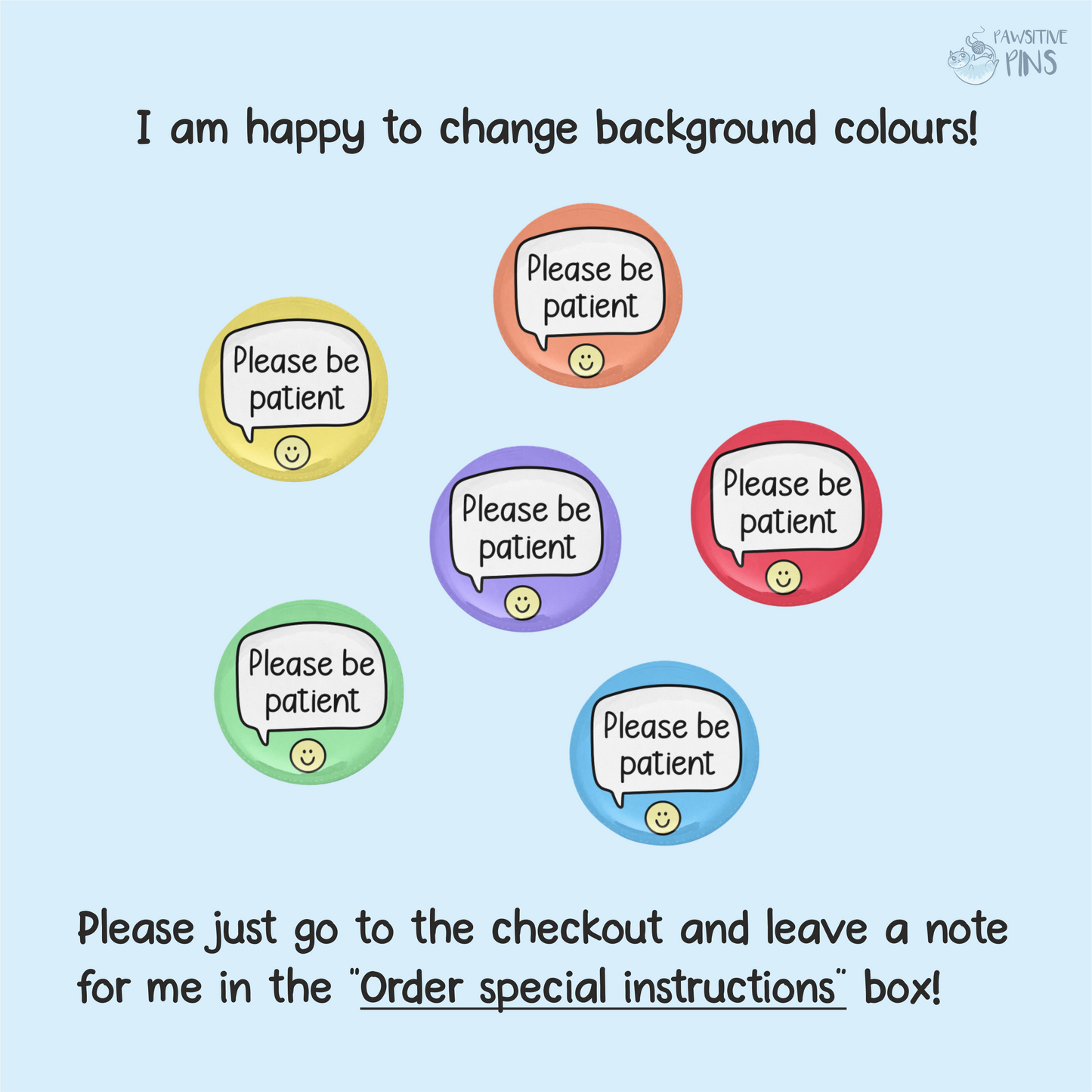 Ask Me How I'm Feeling - Badge Pin | Emotions Badge