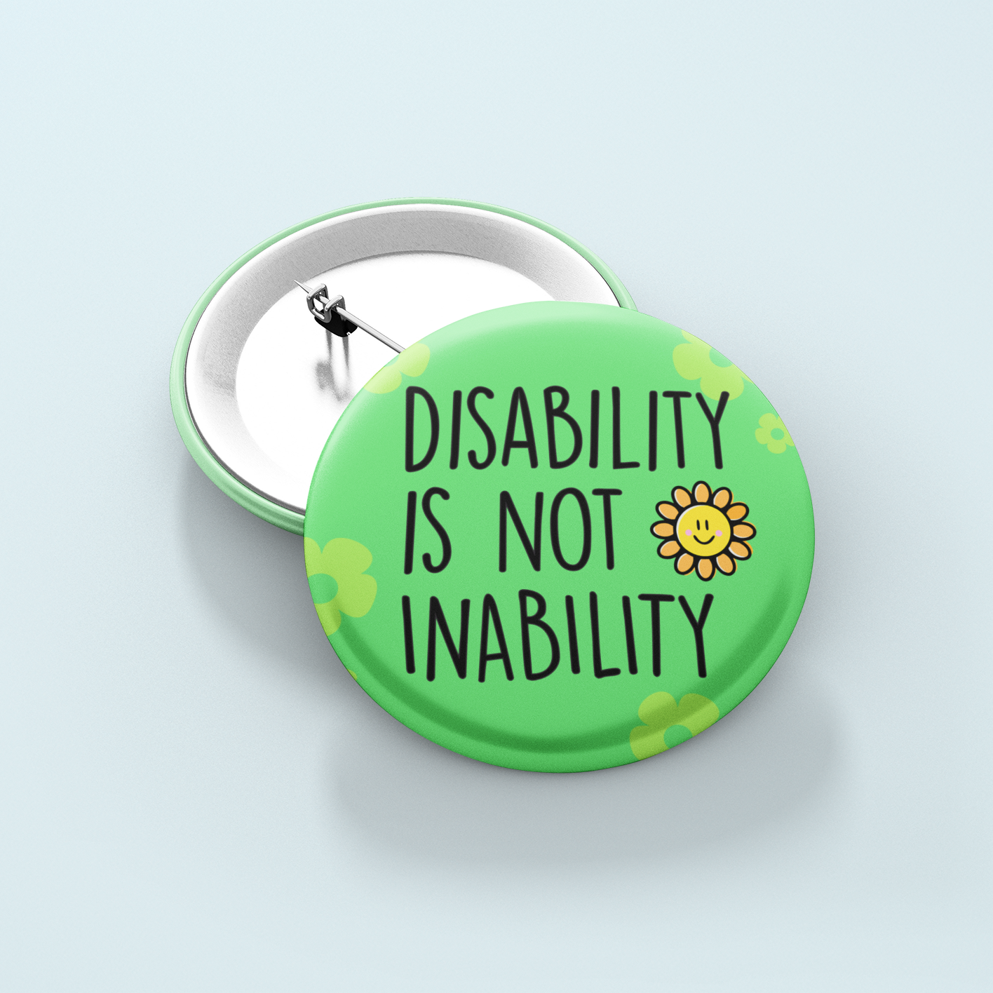Disability Is Not Inability | Badge Pin