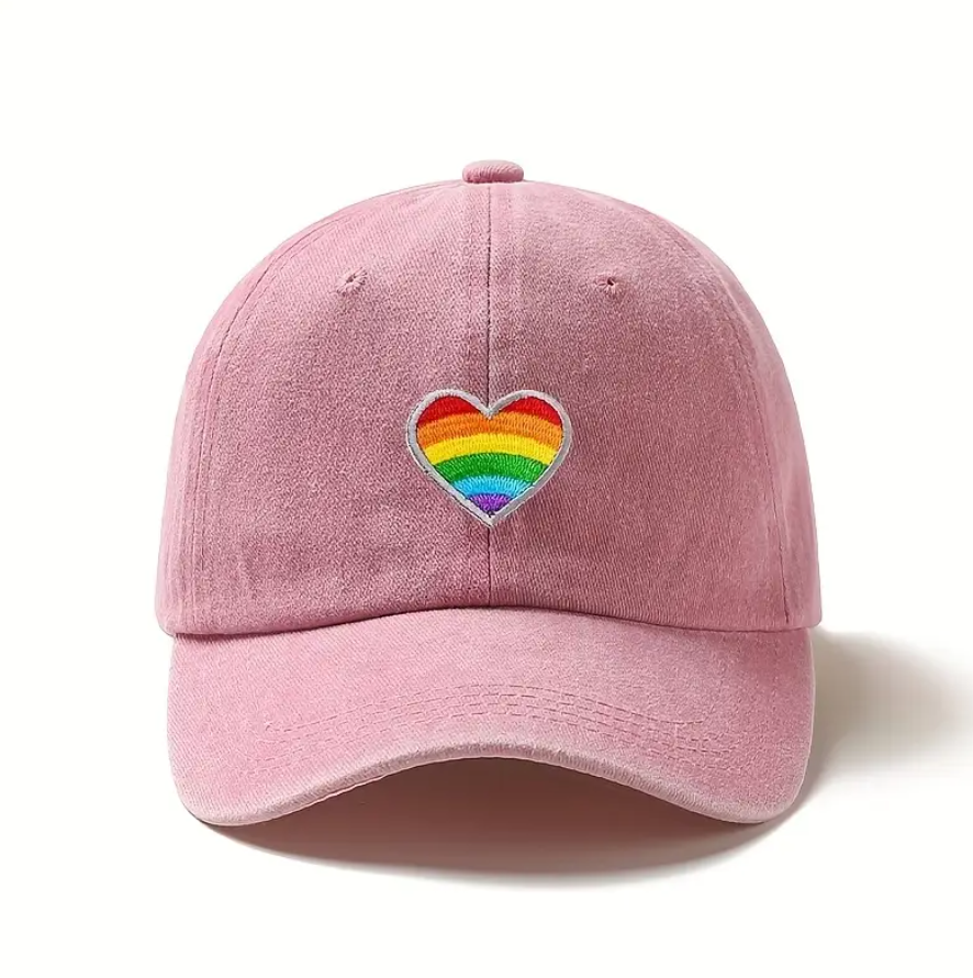 Love Heart LGBTQ+ Baseball Cap