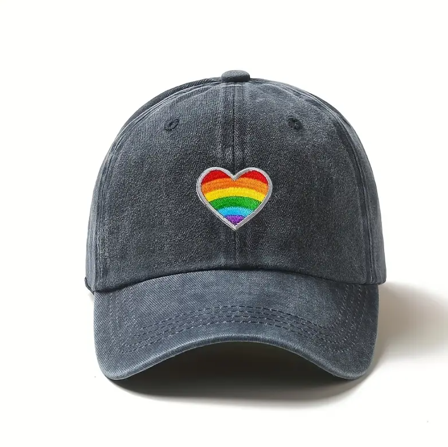 Love Heart LGBTQ+ Baseball Cap