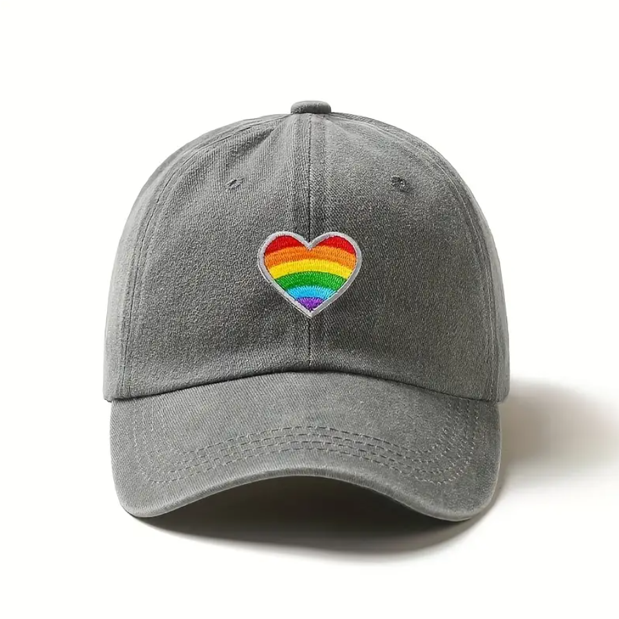 Love Heart LGBTQ+ Baseball Cap