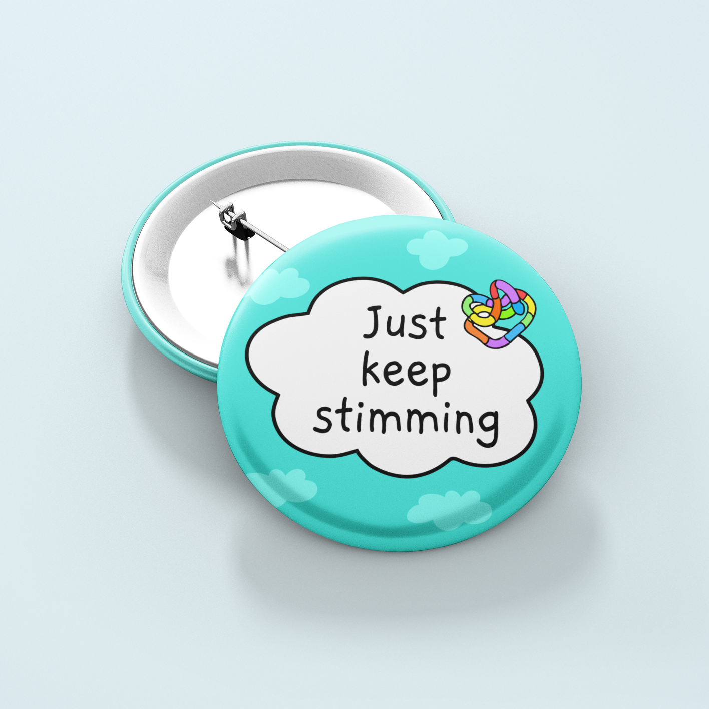 Just Keep Stimming | Badge Pin