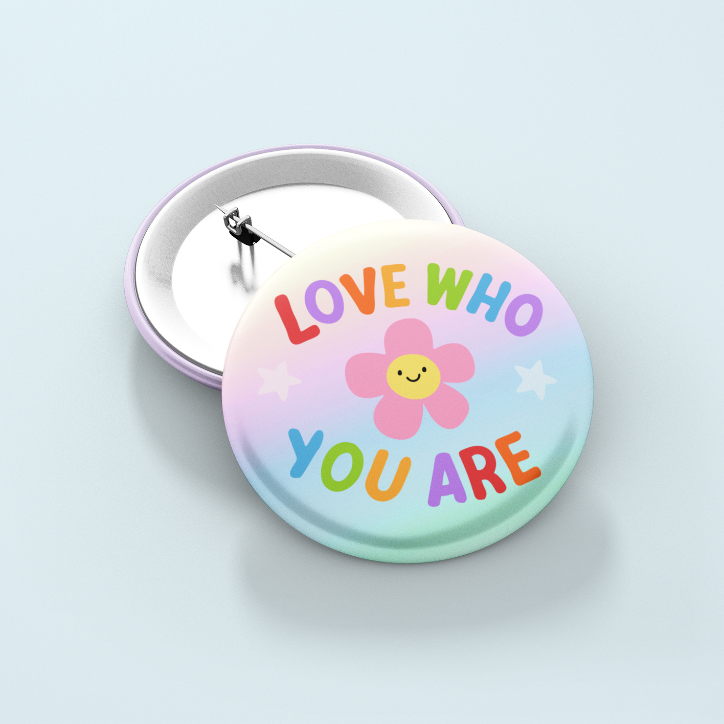Love Who You Are | Badge Pin