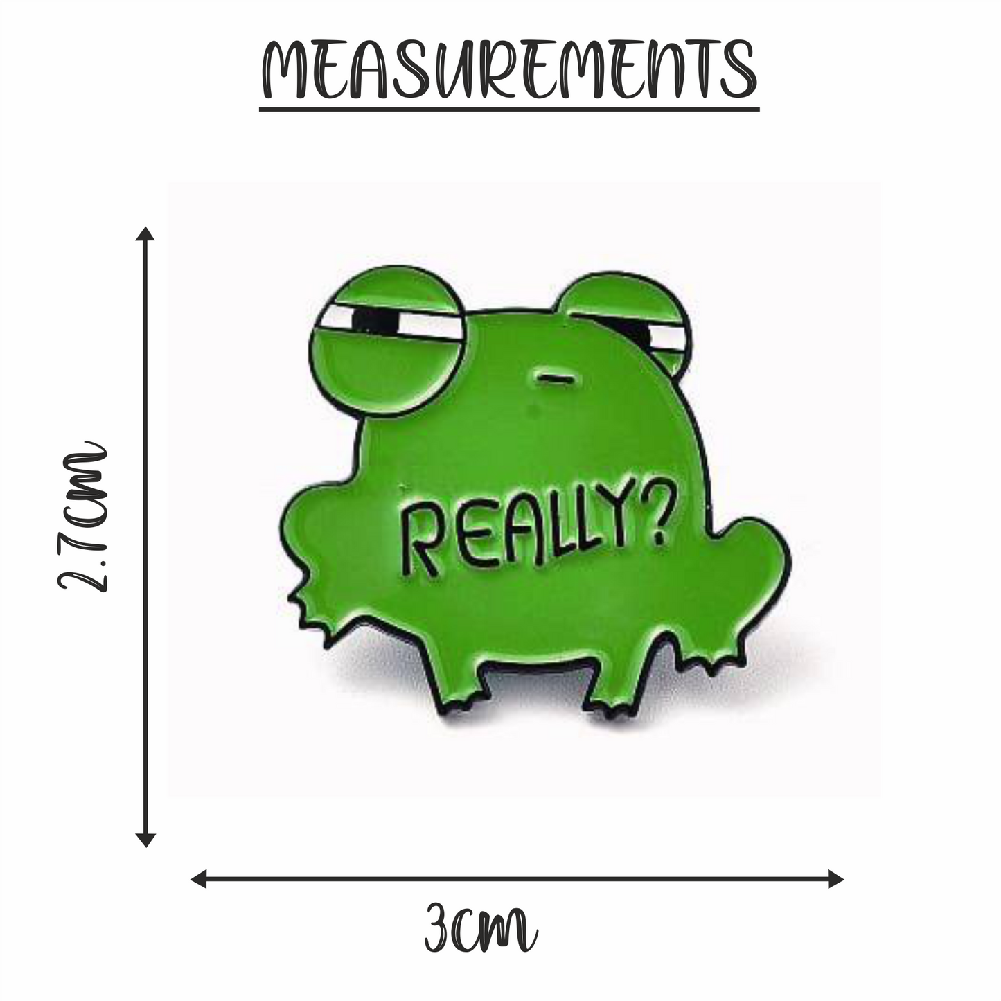Really Frog | Enamel Pin