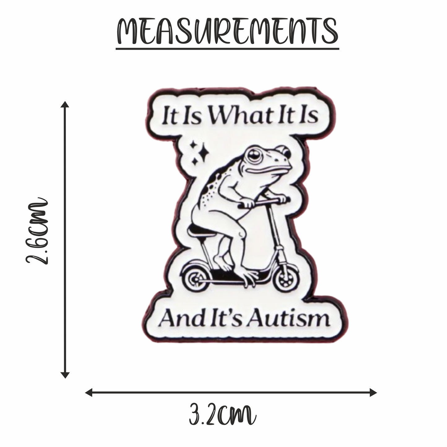 Autism Frog | Enamel Pin