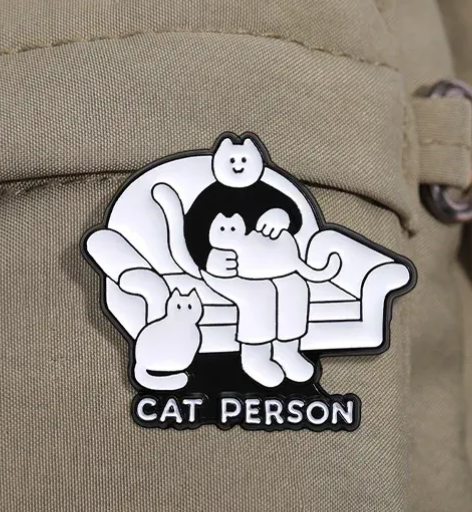 Cat Person | Enamel Pin