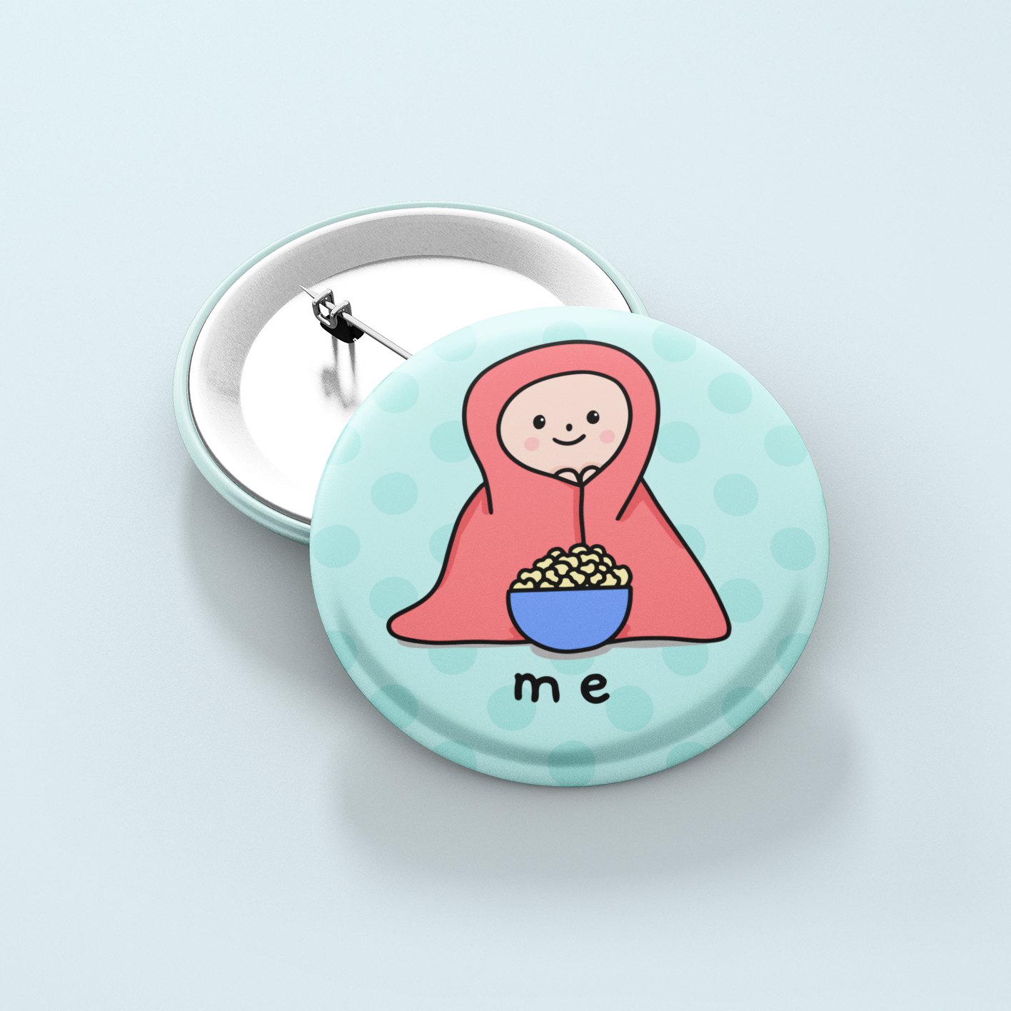Me Popcorn | Badge Pin