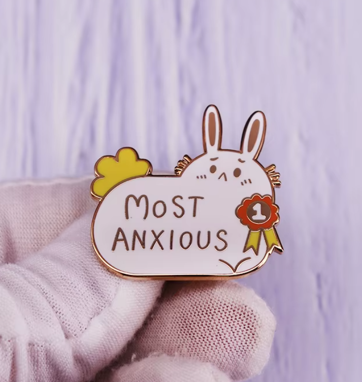 Most Anxious | Enamel Pin
