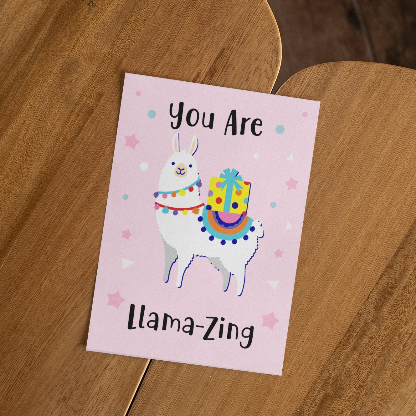 You Are Llama-Zing Postcard | Llama Card - Llama Lovers - Positive Cards - Long Distance Postcard - Cute Gifts