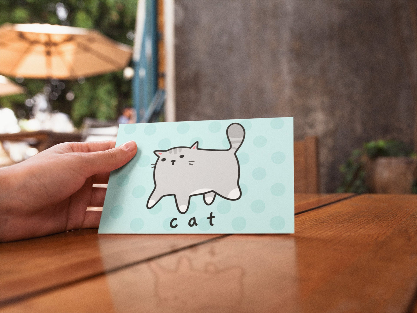 Cat Postcard | Cat Cards - Cute Card - Kawaii Gift - Postcards Cats