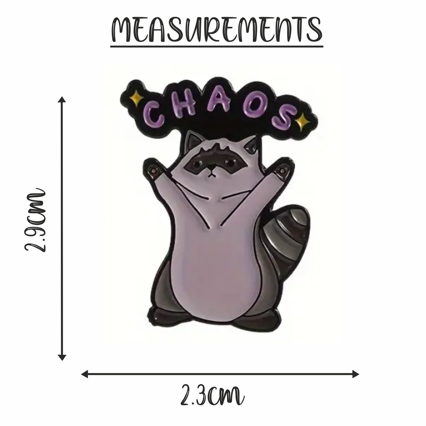 Chaos | Enamel Pin