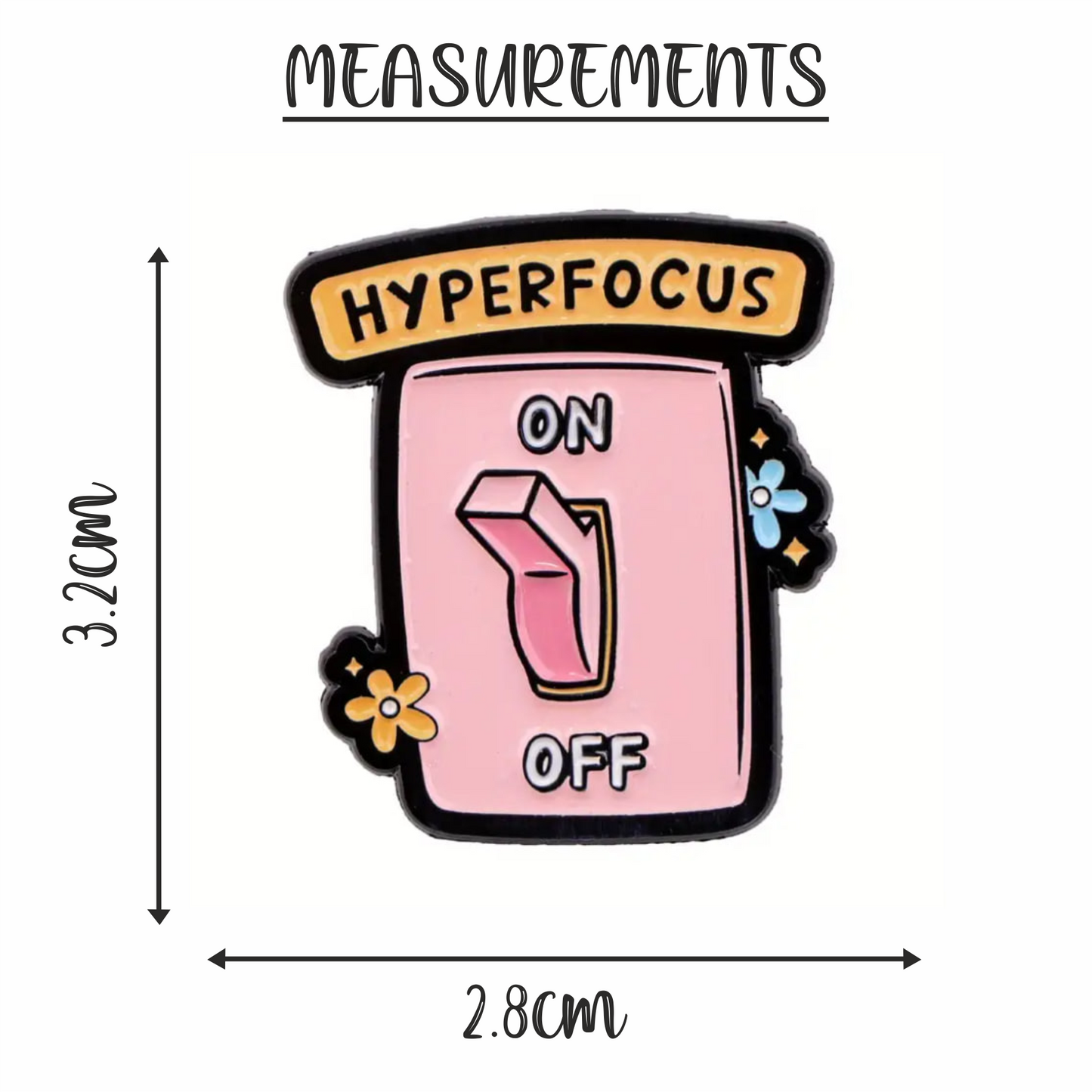 Hyperfocus | Enamel Pin
