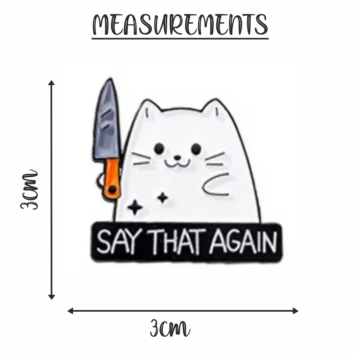 Say That Again | Enamel Pin