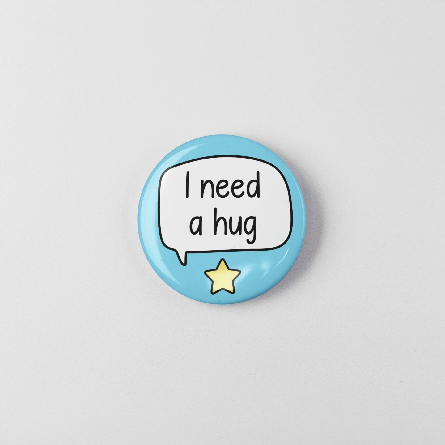 I Need A Hug Badge Pin | Friendship GIfts